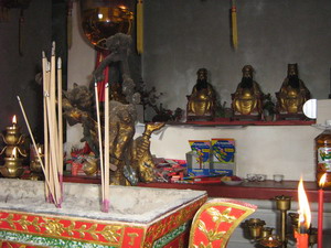 God of Education in Cheng Kon Sze Temple Penang
