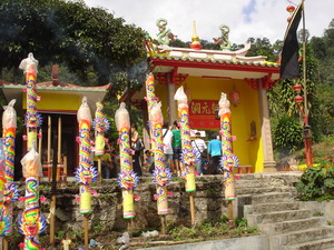 Huge Joos Stick in Cheng Kon Sze Temple Penang