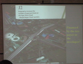 Penang Global City Center Road proposal