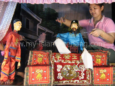 Puppet Show in Tow Boo Kong Temple Butterworth